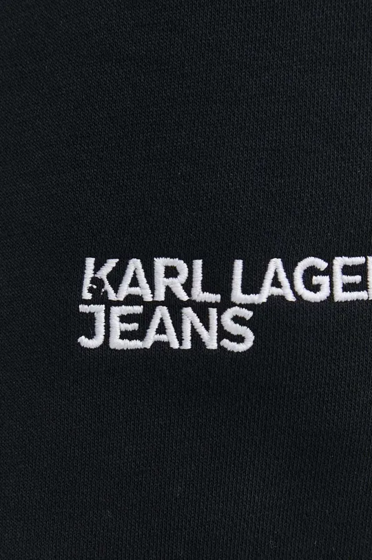 črna Spodnji del trenirke Karl Lagerfeld Jeans