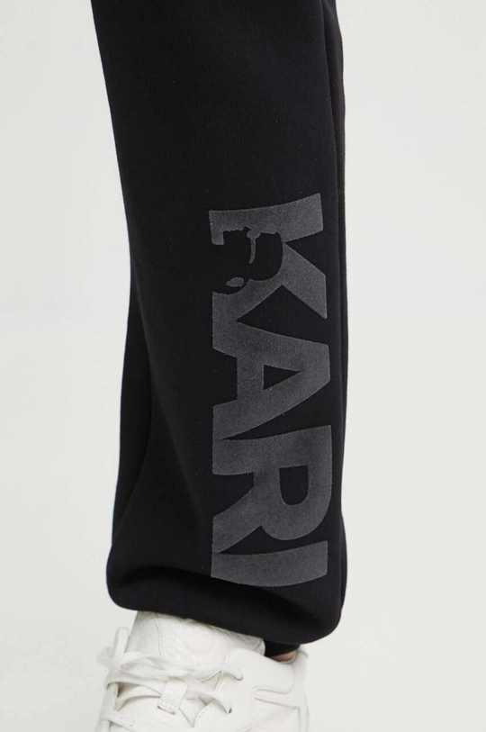 nero Karl Lagerfeld joggers