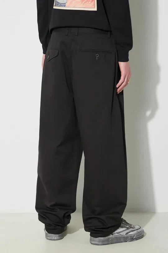 Universal Works spodnie bawełniane Double Pleat Pant 100 % Bawełna