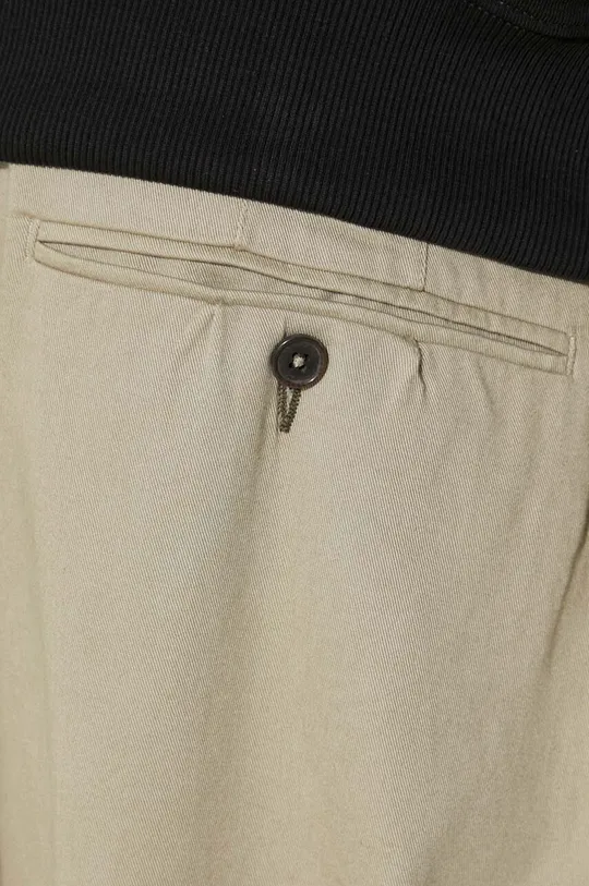 Universal Works cotton trousers Double Pleat Pant Men’s