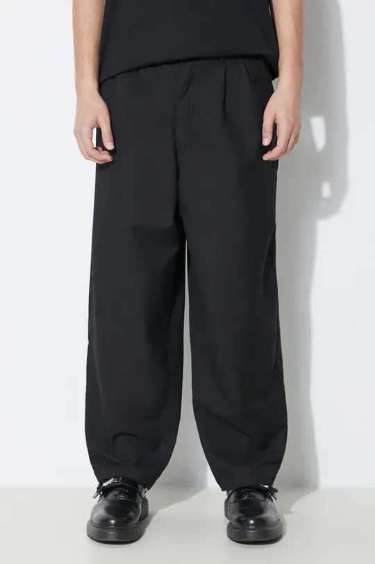 negru Vans pantaloni Premium Standards Pleat Front Pant LX