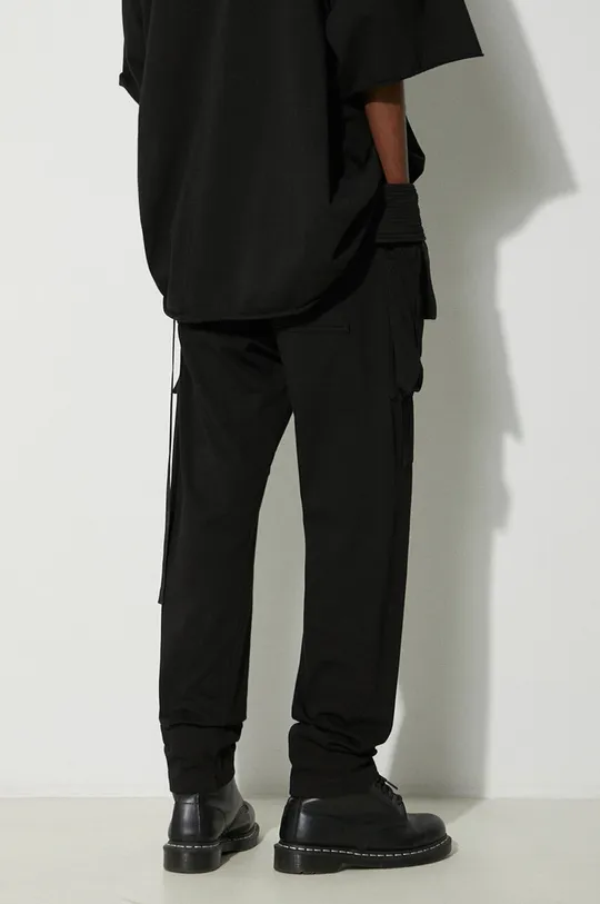 Памучен панталон Rick Owens Knit Pants Creatch Cargo Drawstring Основен материал: 100% памук Кант: 97% памук, 3% еластан