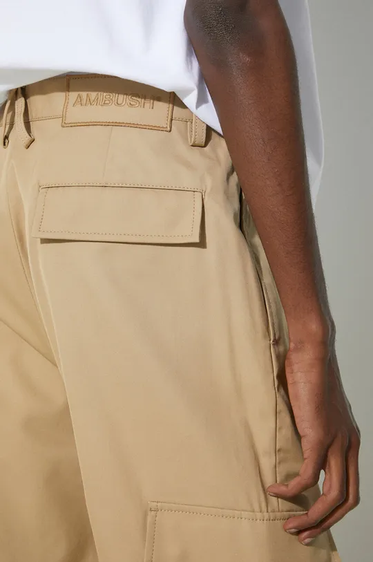 AMBUSH spodnie bawełniane Slim Cargo Pants Tree Męski