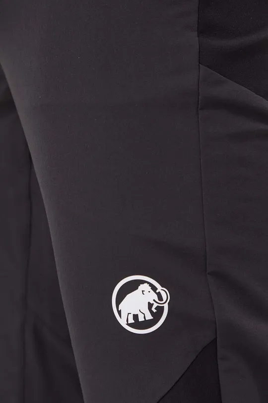 czarny Mammut spodnie outdoorowe Courmayeur