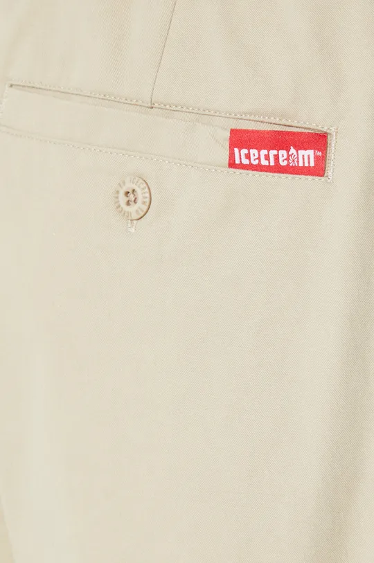beige ICECREAM cotton trousers Skate Pant