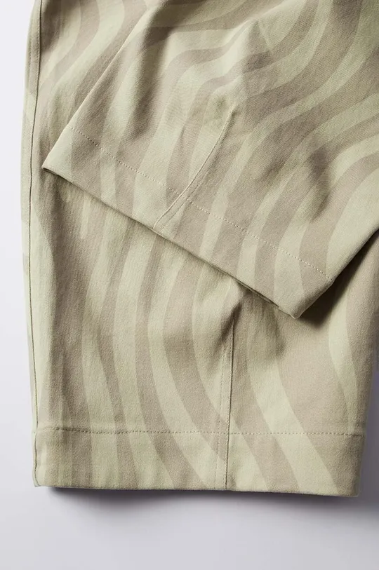 béžová Kalhoty by Parra Flowing Stripes Pant