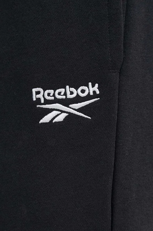 чорний Спортивні штани Reebok Identity