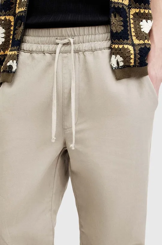 AllSaints pantaloni in lino misto HANBURY TROUSERS 79% Cotone, 21% Lino