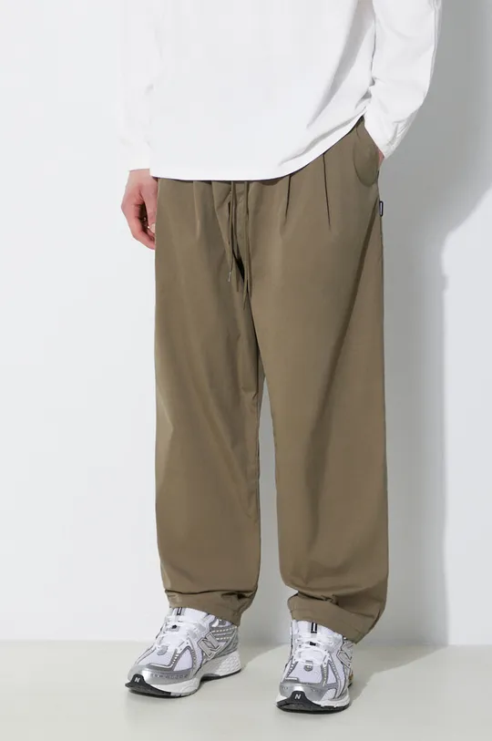 πράσινο Παντελόνι NEIGHBORHOOD Baggysilhouette Easy Pants