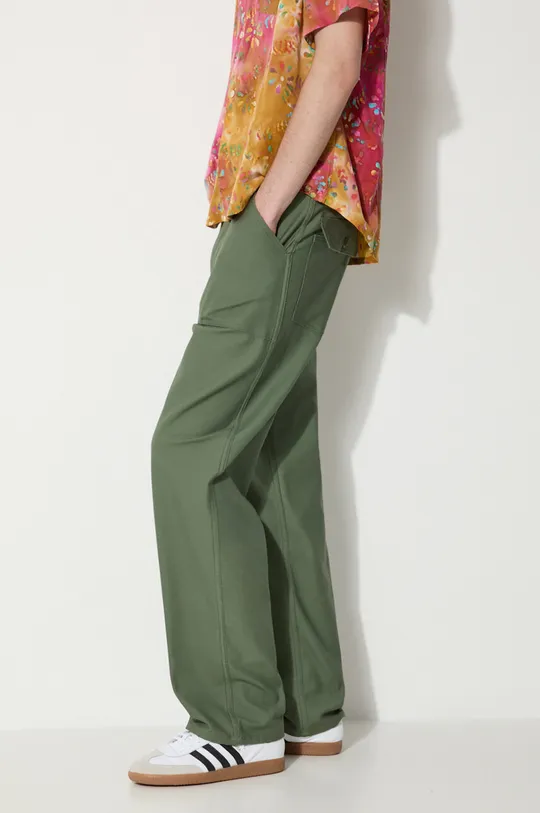 green Stan Ray cotton trousers 1100 Og Loose Fatigue