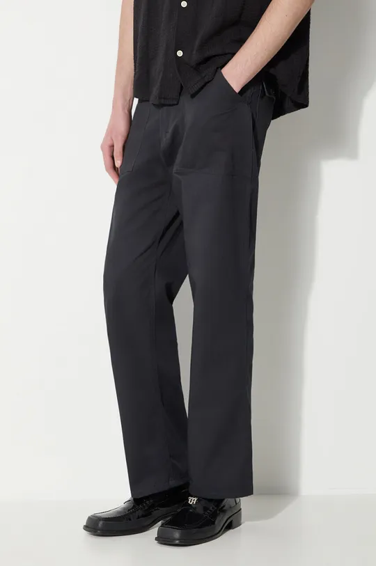 black Stan Ray cotton trousers 1100 Og Loose Fatigue