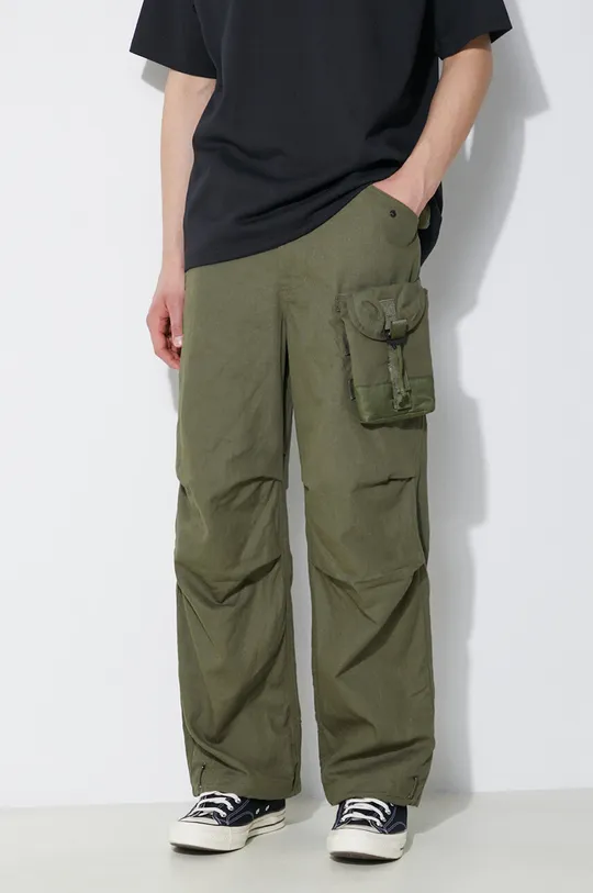 zelena Hlače Maharishi M.A.L.I.C.E. M51 Cargo Pants Cotton Hemp Twill 28