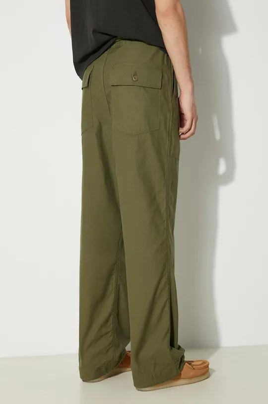 Needles cotton trousers String Fatigue Pant Main: 100% Cotton Embroidery: 100% Rayon