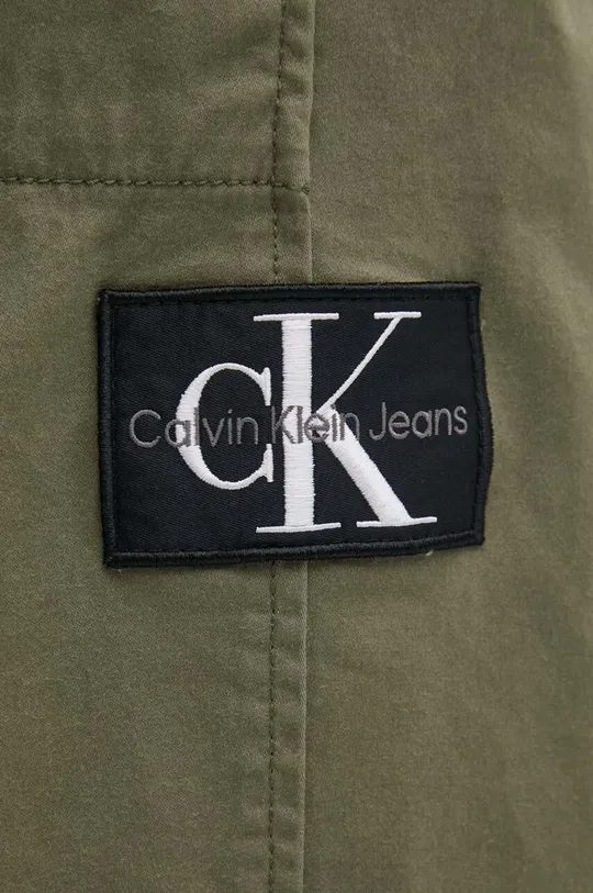 Kalhoty Calvin Klein Jeans zelená J30J324689