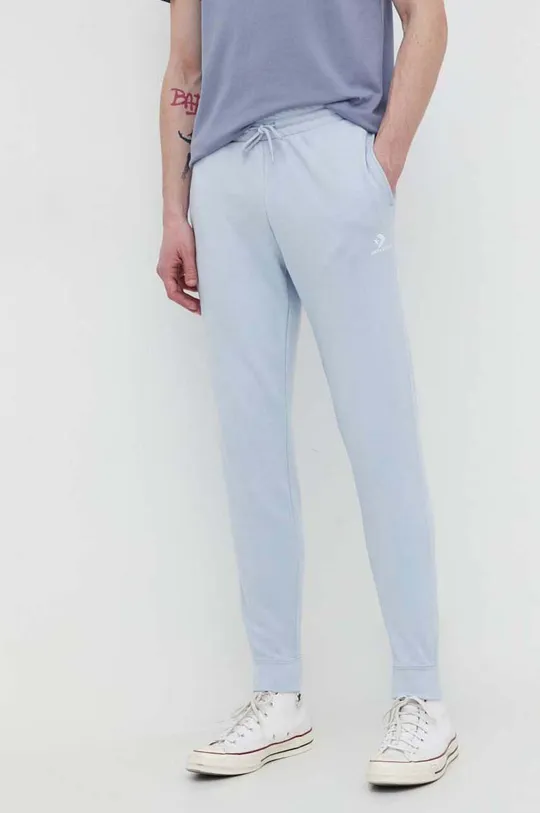 niebieski Converse spodnie dresowe