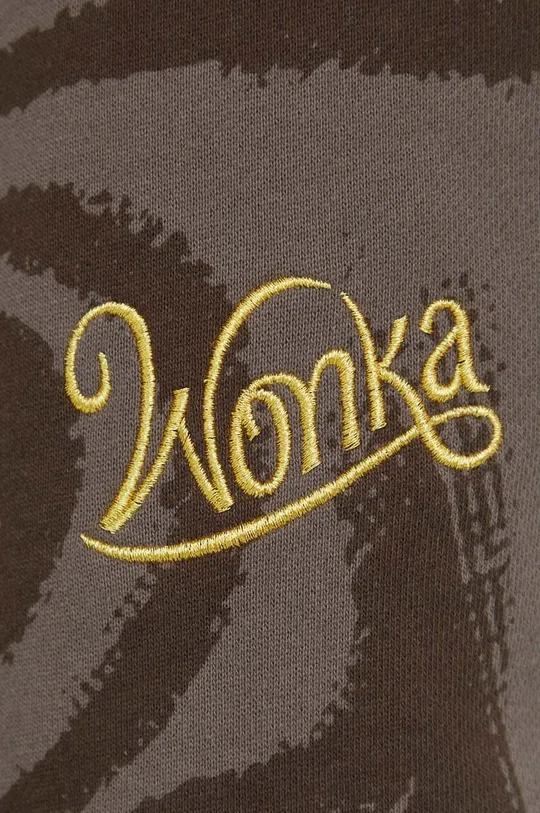 Βαμβακερό παντελόνι Converse x Wonka