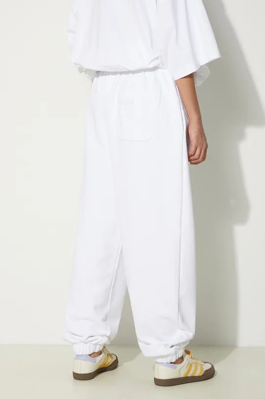 λευκό Παντελόνι φόρμας VETEMENTS Embroidered Logo Sweatpants