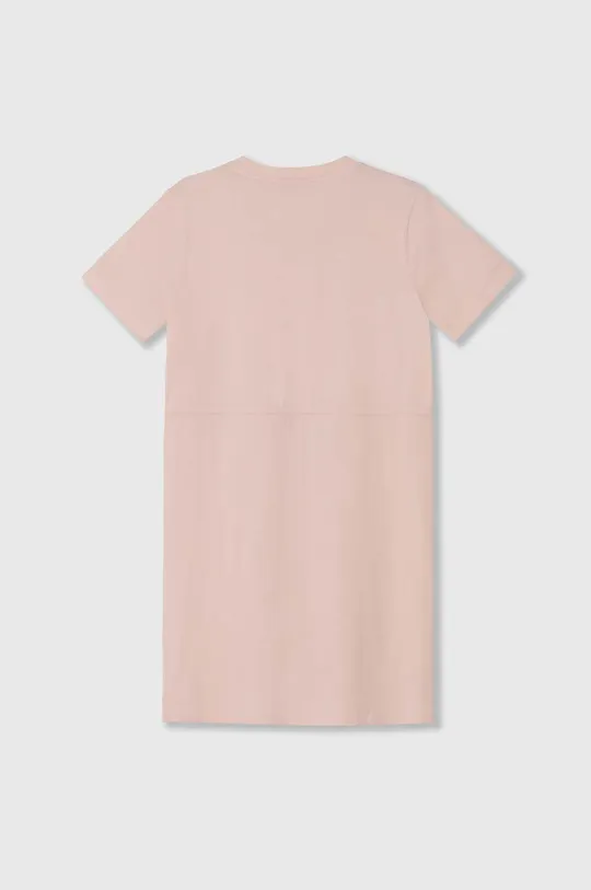 Tommy Hilfiger pamut ruha rózsaszín