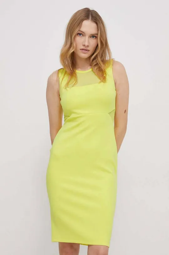 κίτρινο Φόρεμα DKNY Γυναικεία
