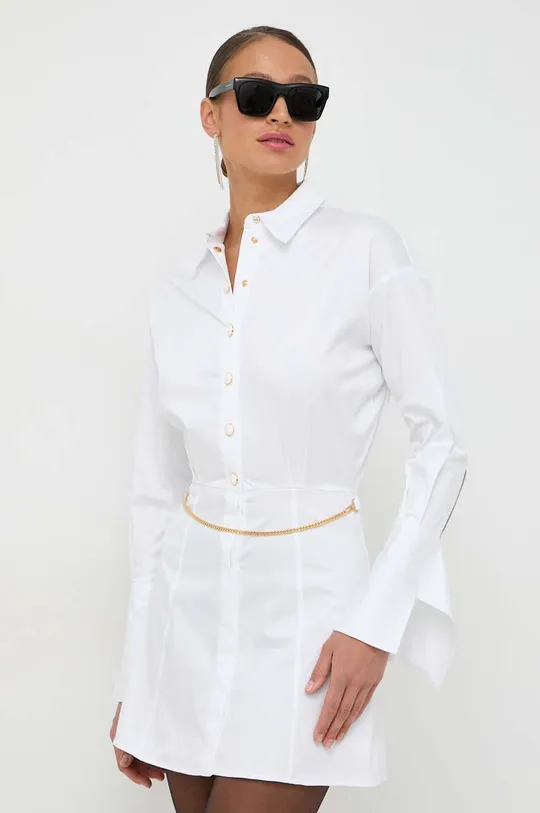 λευκό Φόρεμα Elisabetta Franchi Γυναικεία