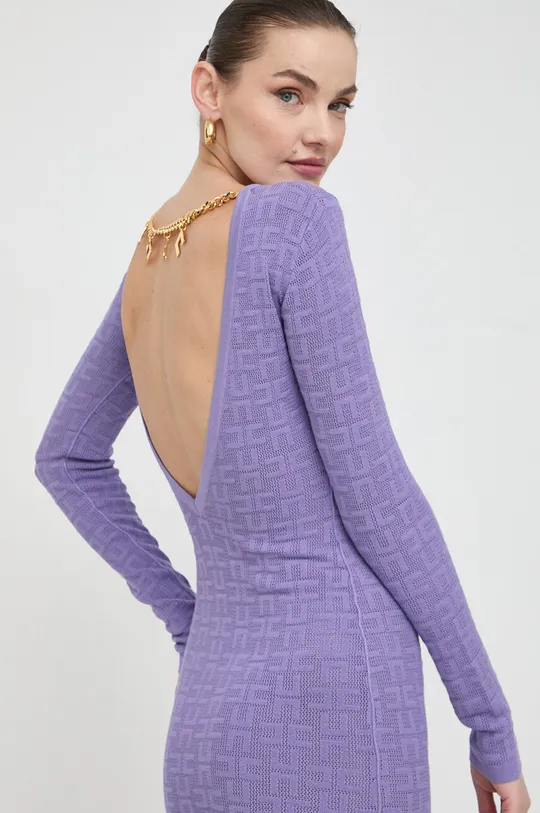 фиолетовой Платье Elisabetta Franchi
