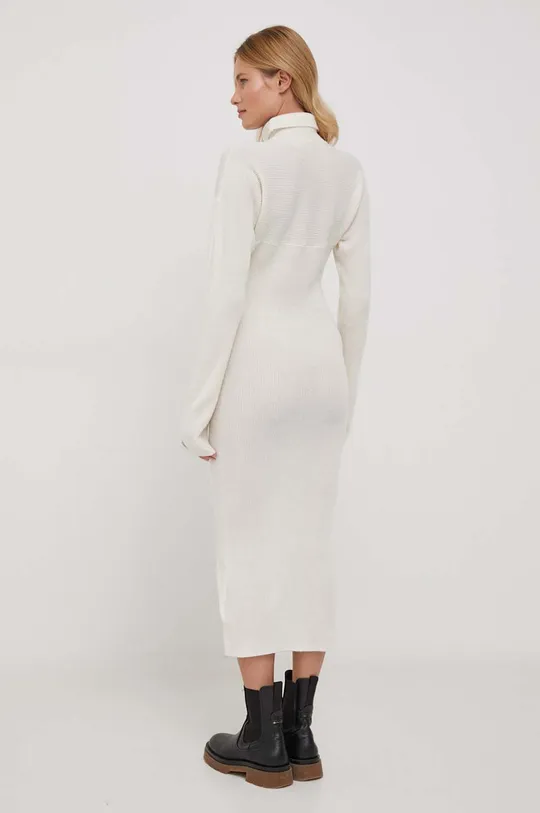 Calvin Klein sukienka wełniana 100 % Wełna 