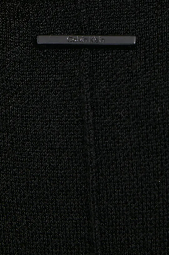 Haljina s primjesom vune Calvin Klein Ženski
