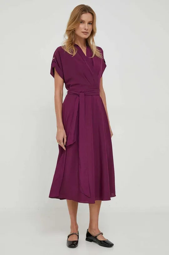 fioletowy Lauren Ralph Lauren sukienka