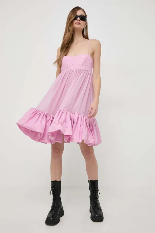różowy Pinko sukienka Damski