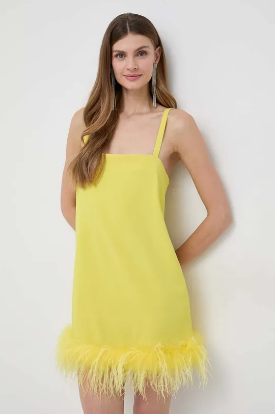 Φόρεμα Pinko κίτρινο