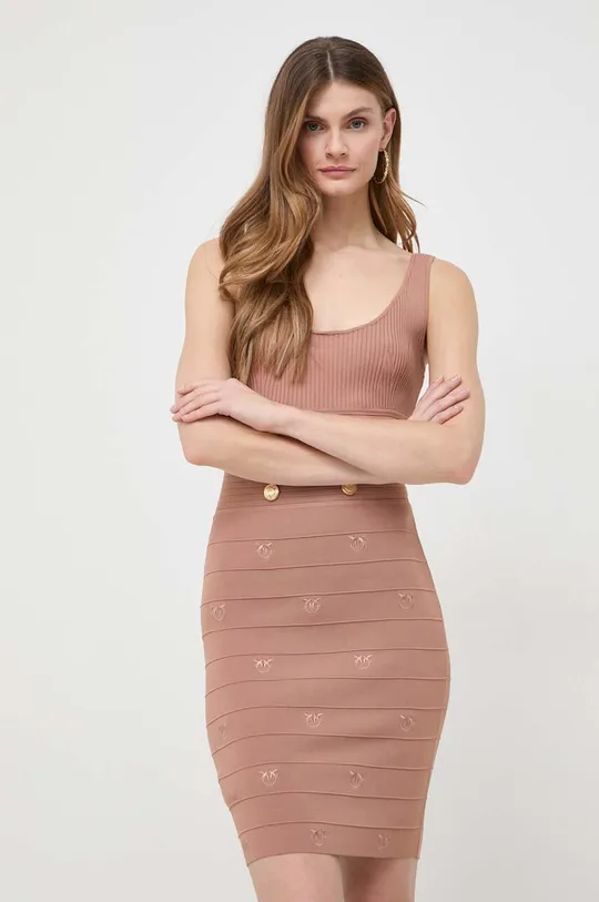 Сукня Pinko коричневий