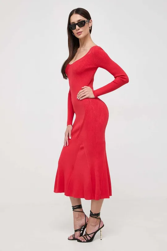 Платье Pinko красный
