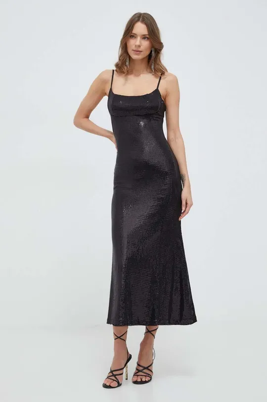 чорний Сукня Bardot Жіночий