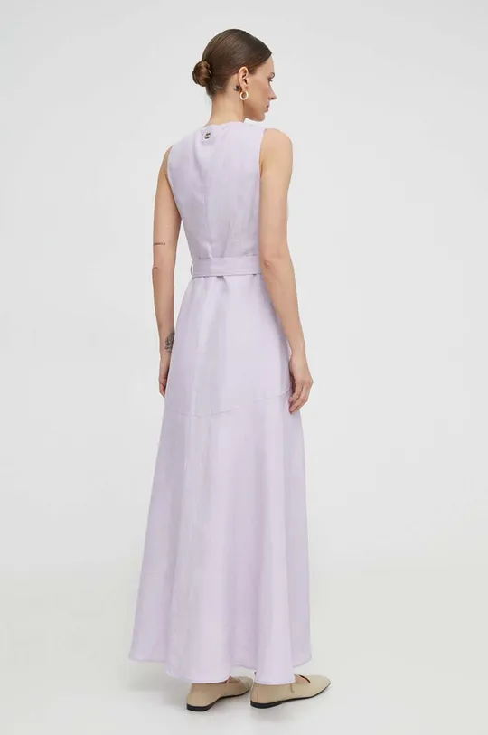 Φόρεμα από λινό μείγμα Twinset Κύριο υλικό: 75% Lyocell, 25% Λινάρι Φόδρα: 100% Βαμβάκι