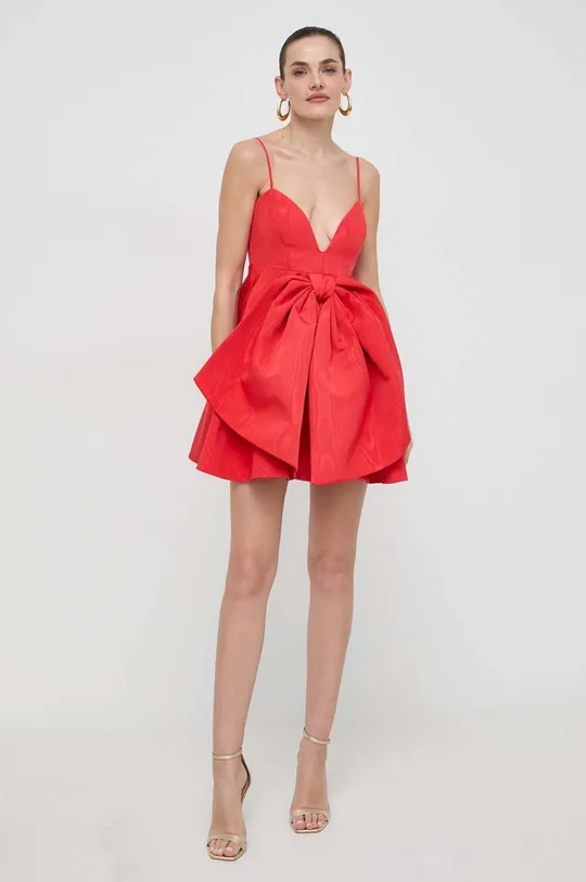 Платье Bardot красный