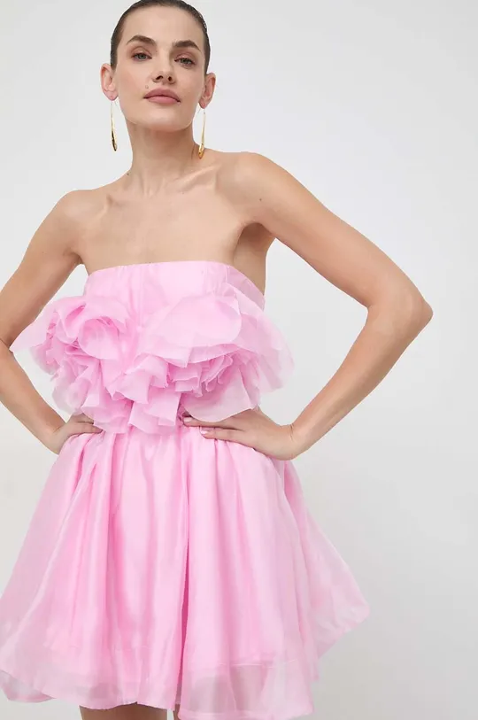rózsaszín Bardot ruha Női