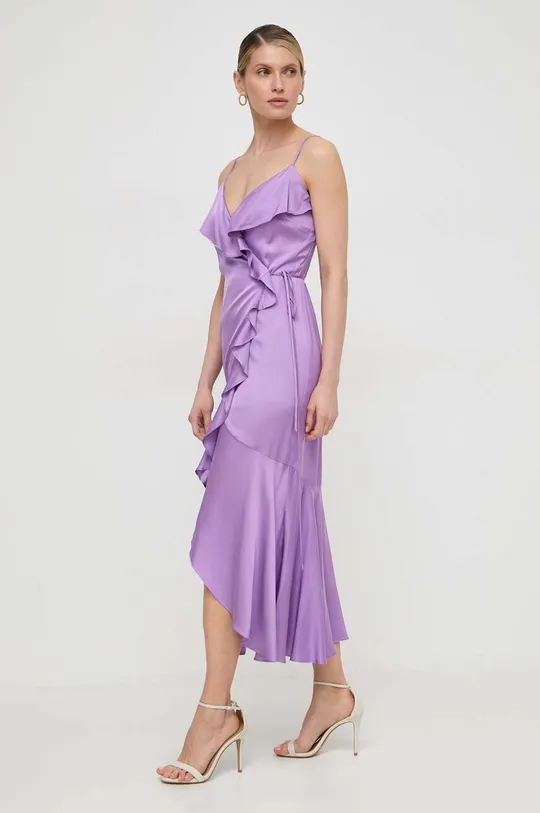 fioletowy Twinset sukienka
