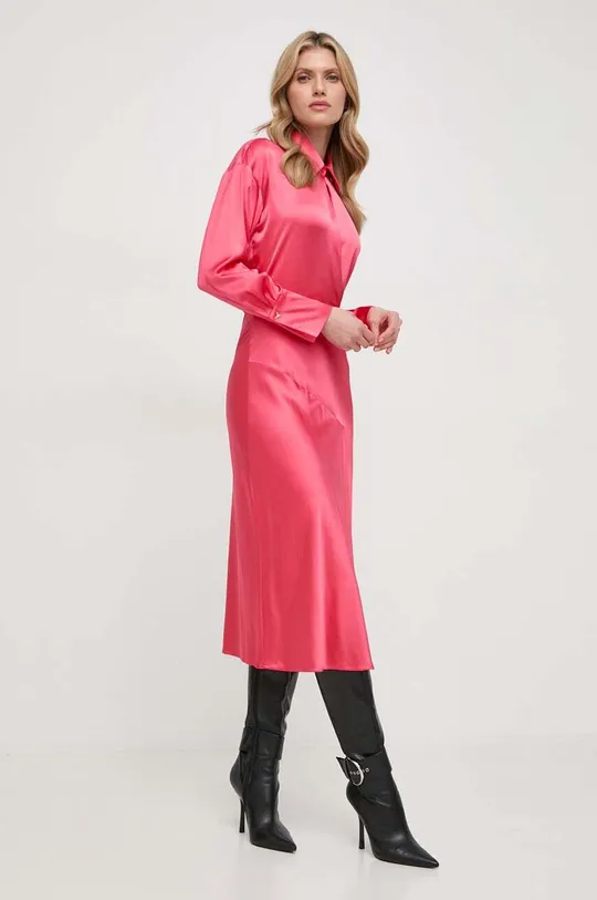 ροζ Φόρεμα Patrizia Pepe Γυναικεία