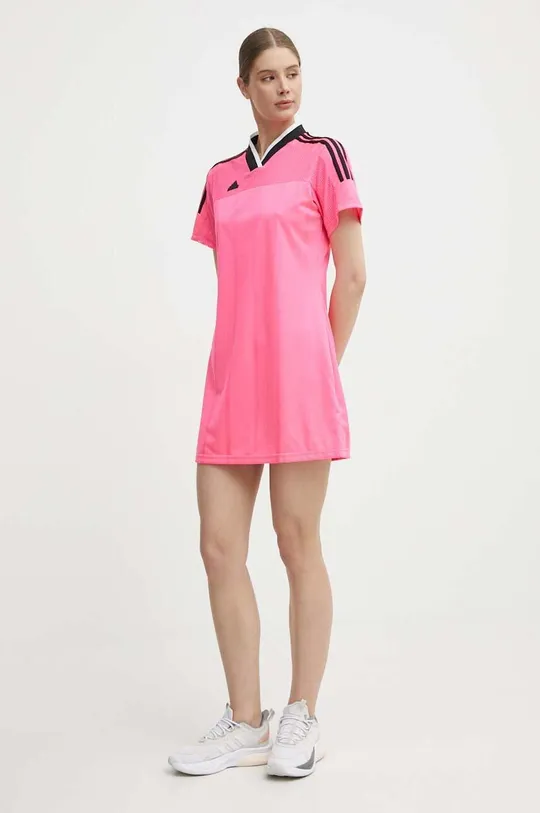 Φόρεμα adidas TIRO ροζ