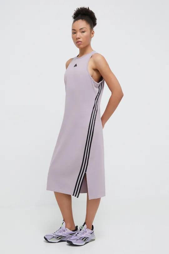 фіолетовий Сукня adidas Жіночий