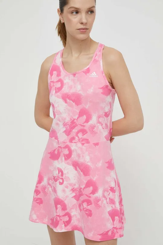 różowy adidas sukienka Damski