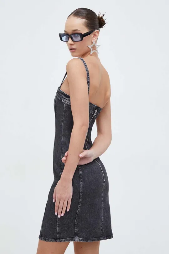 Φόρεμα Karl Lagerfeld Jeans 99% Οργανικό βαμβάκι, 1% Σπαντέξ