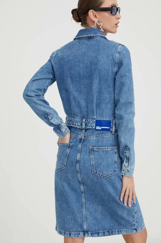 Traper haljina Karl Lagerfeld Jeans Temeljni materijal: 100% Organski pamuk Postava džepova: 65% Poliester, 35% Pamuk
