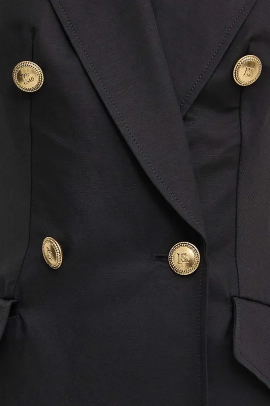 Obleka iz mešanice lana Luisa Spagnoli PINACOLO