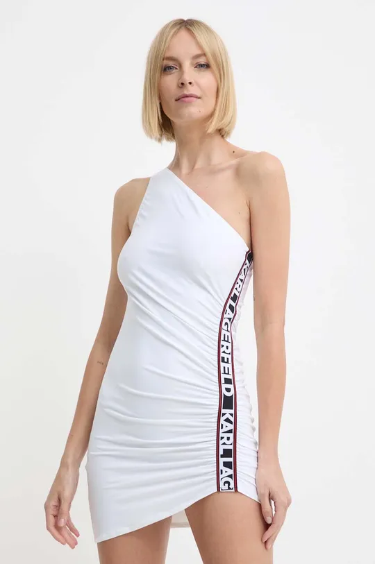 λευκό Φόρεμα παραλίας Karl Lagerfeld Γυναικεία