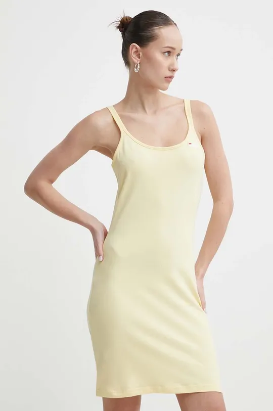 κίτρινο Φόρεμα Fila Brillon Γυναικεία