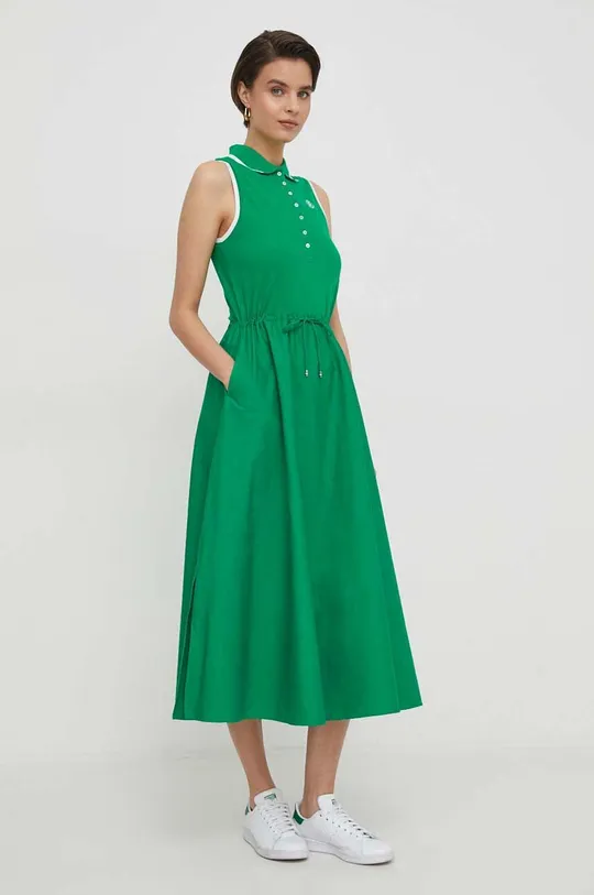 zielony Tommy Hilfiger sukienka