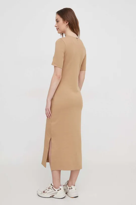 Φόρεμα Tommy Hilfiger 50% Βαμβάκι, 46% Modal, 4% Σπαντέξ