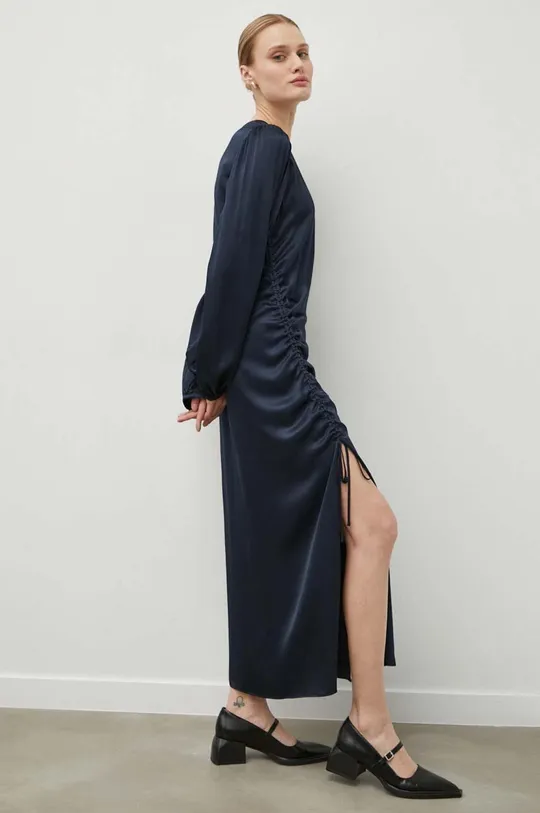 Φόρεμα Samsoe Samsoe 53% LENZING ECOVERO βισκόζη, 47% Βισκόζη