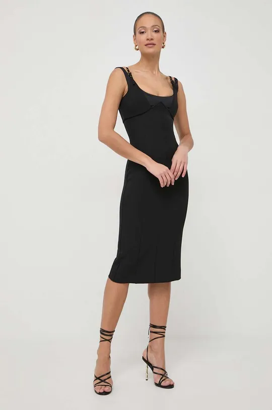 fekete Versace Jeans Couture ruha Női